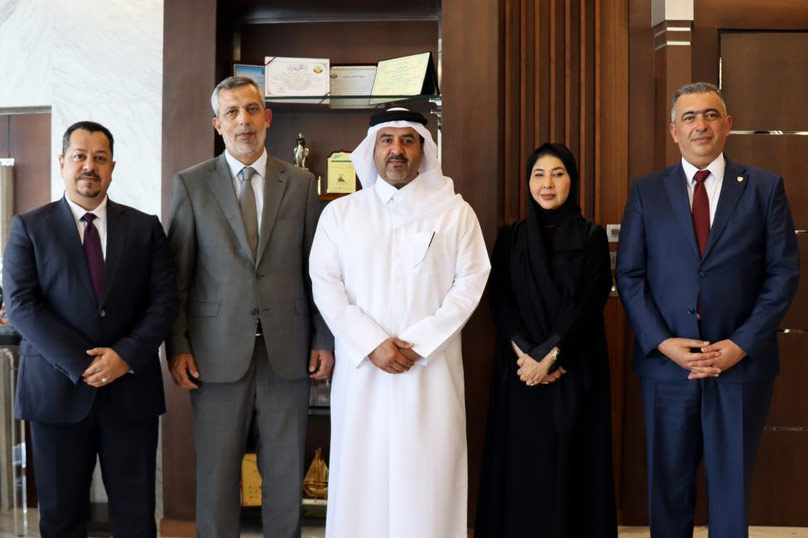 استقبل اليوم الأستاذ مبارك السليطي